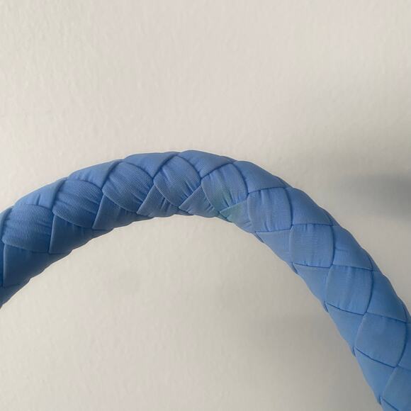 Jason Wu Dylan Woven Nylon Hobo Shoulder Bag in Vista Blue - Picture 4 of 8